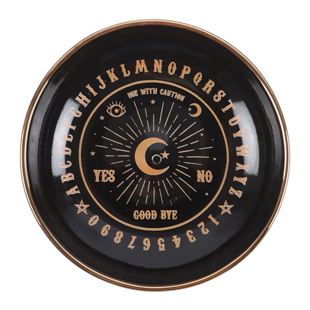 Black Talking Board Incense Holder