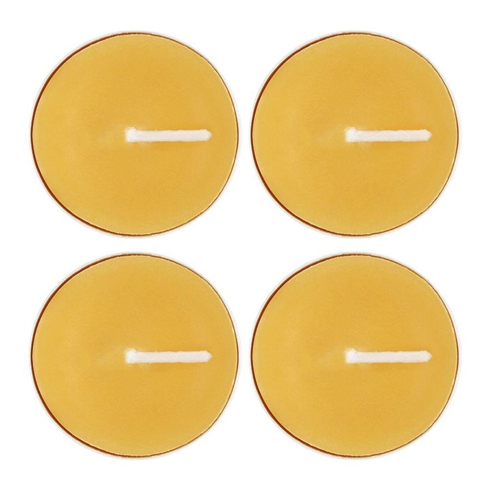Set of 4 Beeswax Tealights