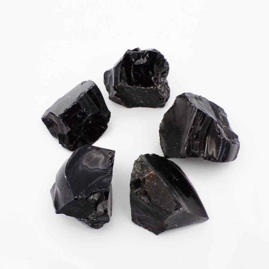 Black Obsidian Raw Crystal