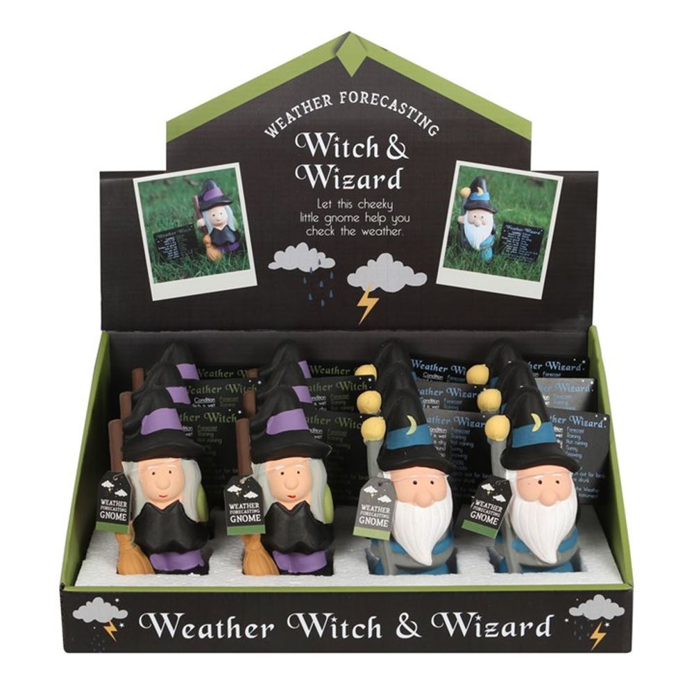 Weather Forecasting Witch and Wizard Display