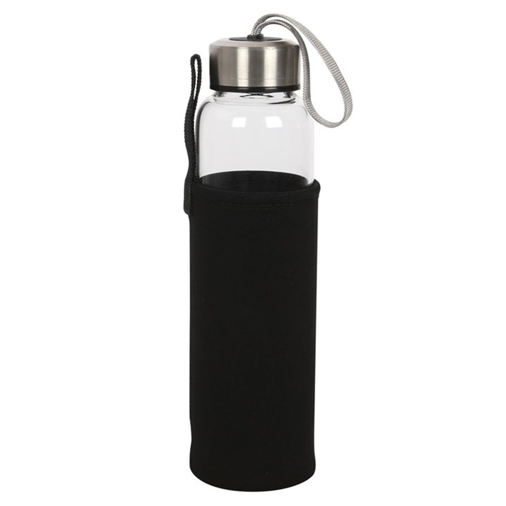 Plain Reusable Glass Water Bottle