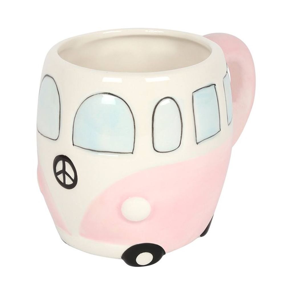 Pink Campervan Mug