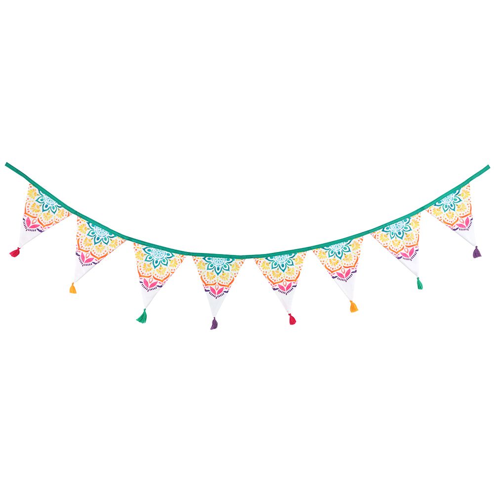 Peace Out Mandala Fabric Bunting