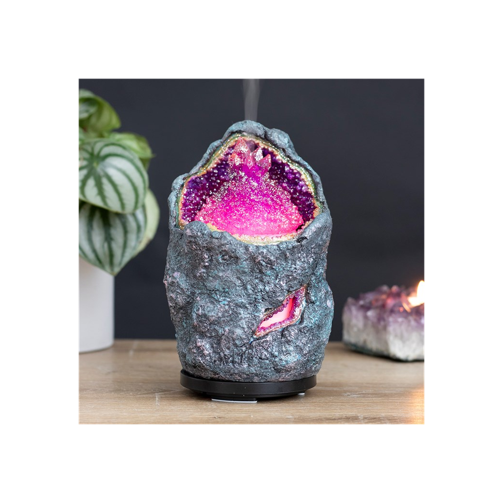 Purple Crystal Cave Electric Aroma Diffuser