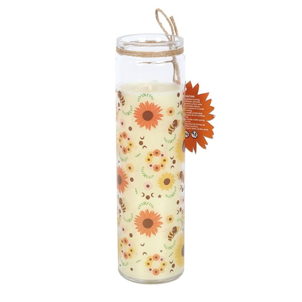 Summer Solstice Wildflower Tube Candle