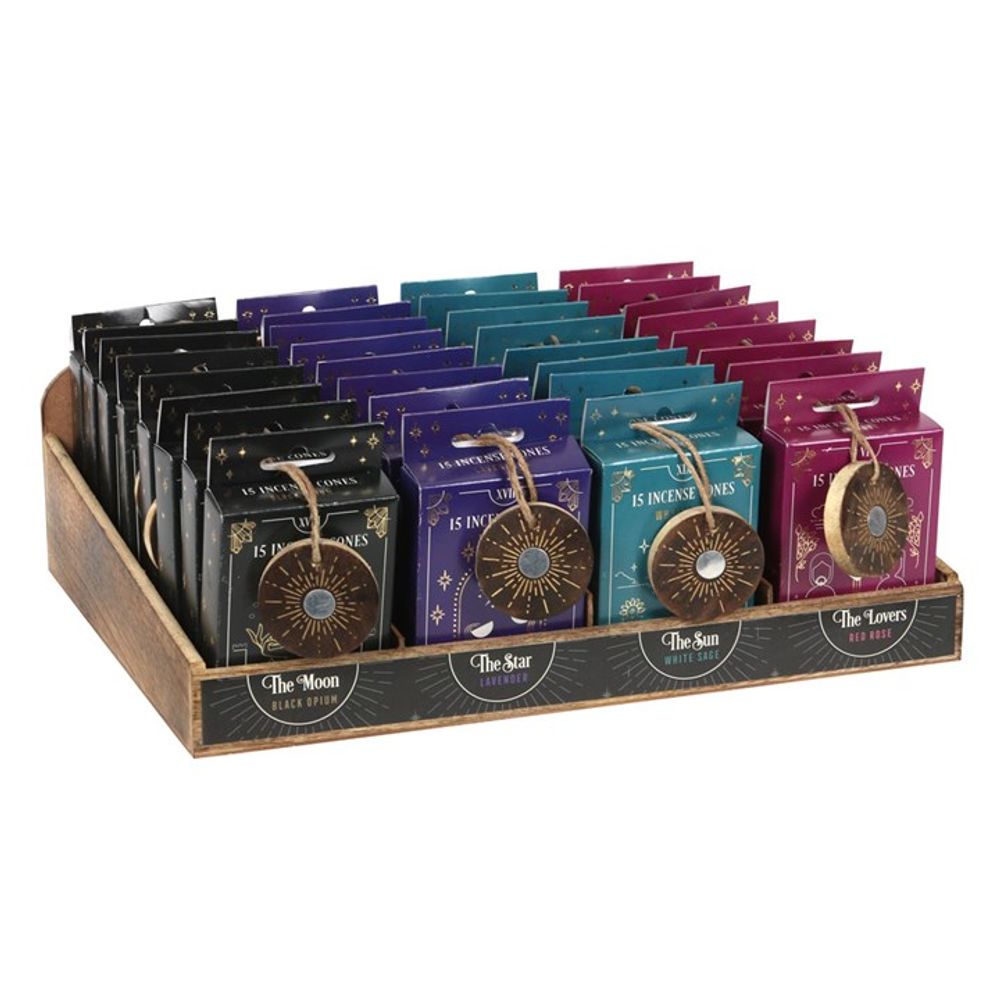 Set of 32 Tarot Card Incense Cones