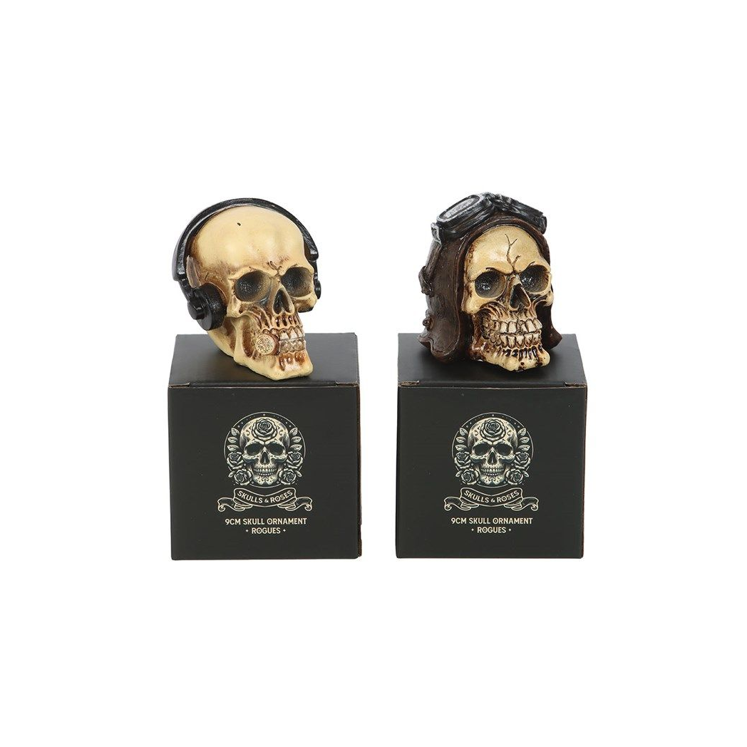 9cm Skull Ornament