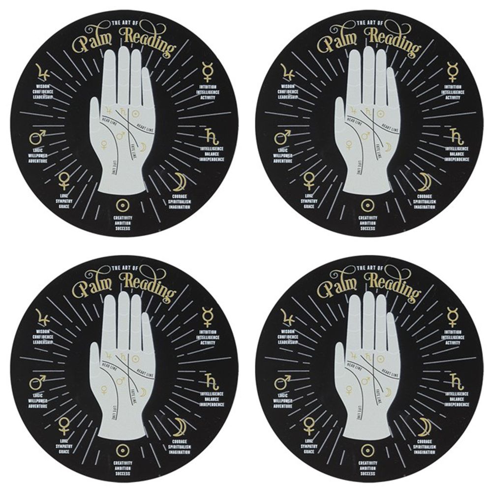 Palm Reading Coaster Set