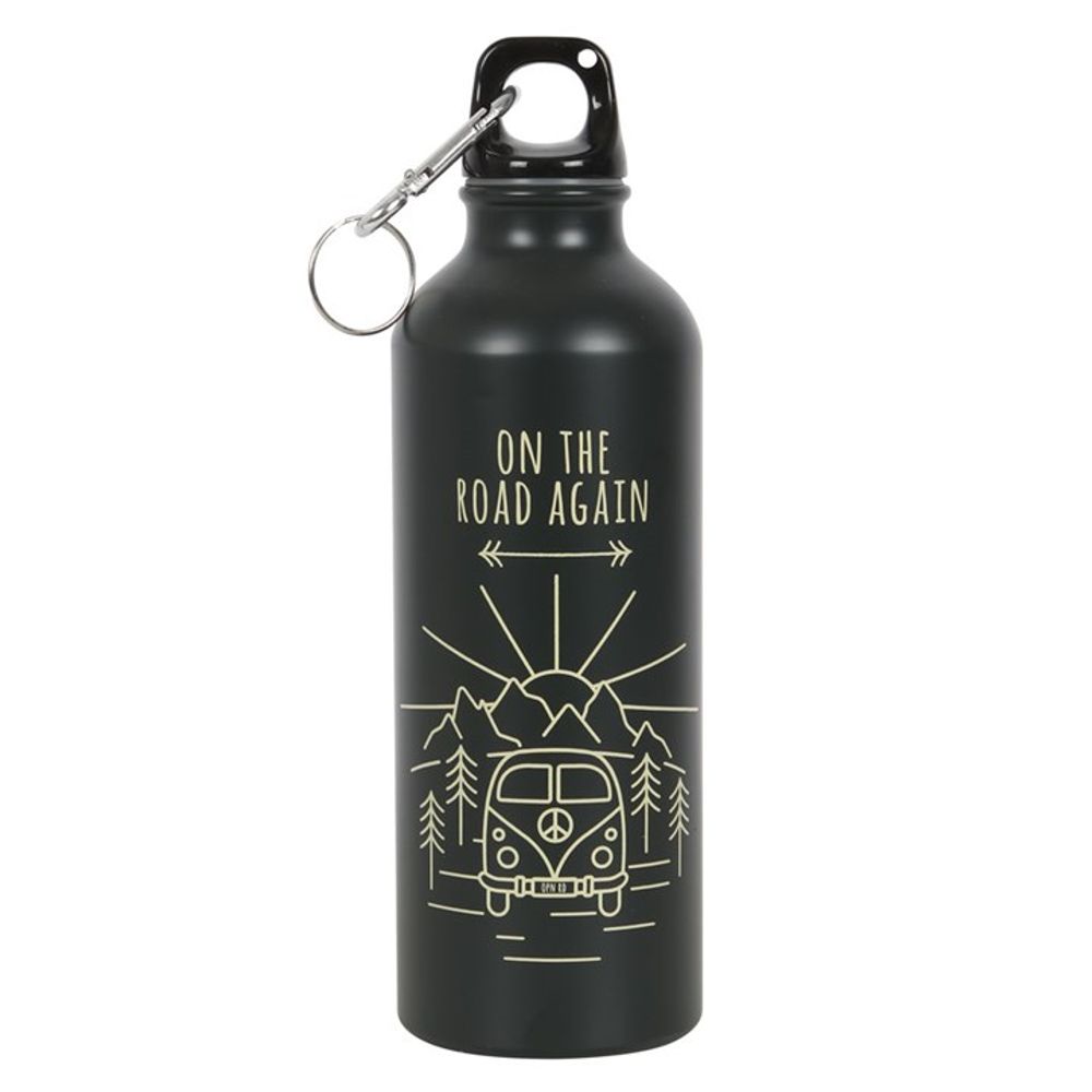 On The Road Again Metal Water Bottle