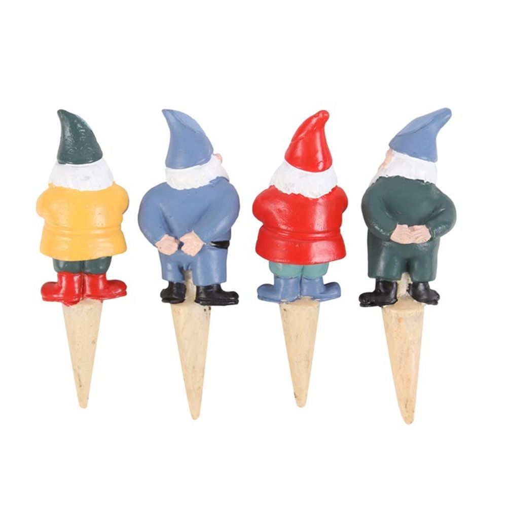 Set of 4 Mini Gnome Plant Pot Pals