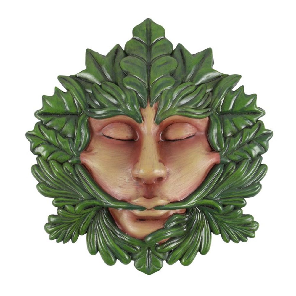 Green Goddess Resin Wall Plaque